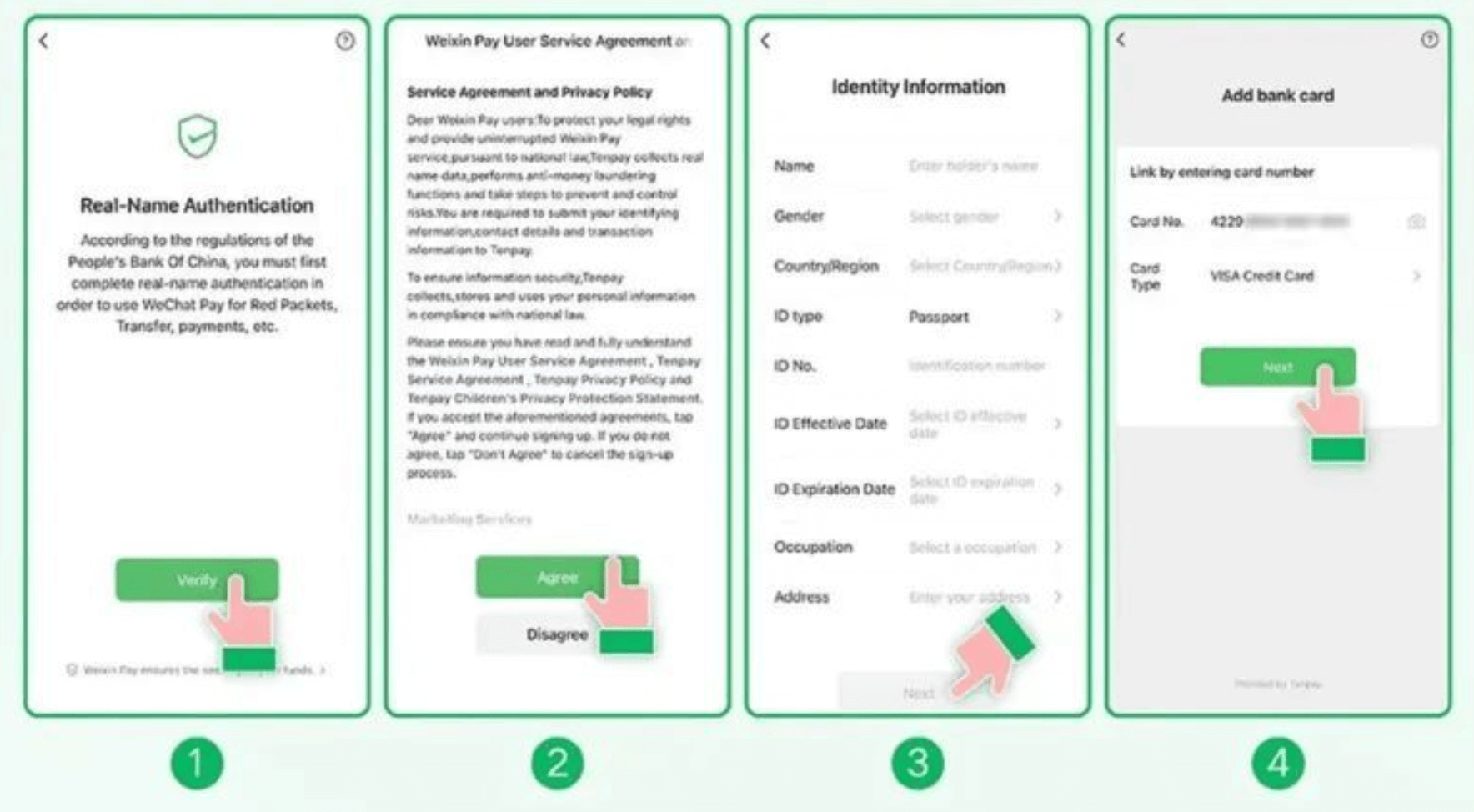 Add Card Process